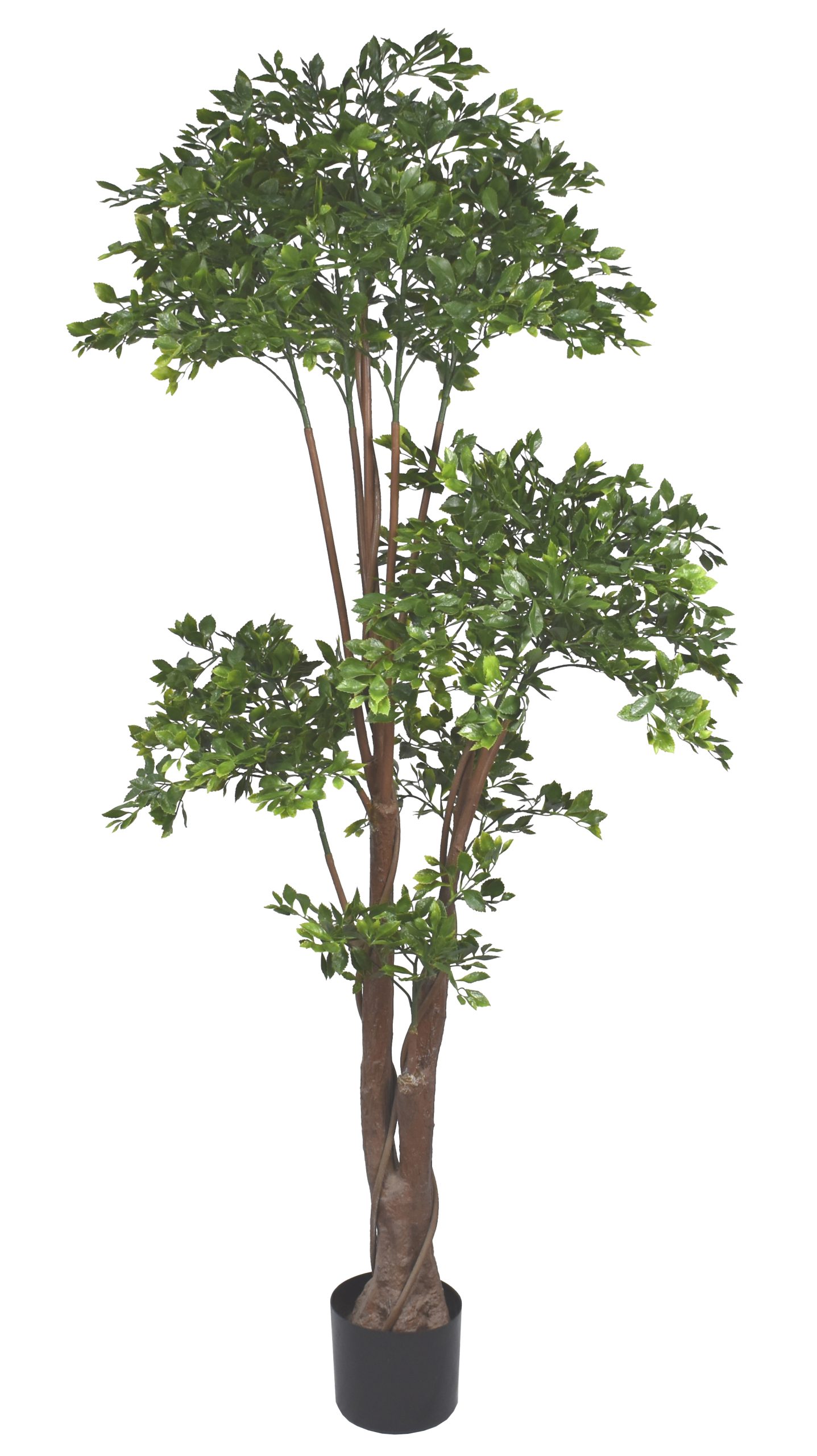 66″ UV Resistant Plastic Golden Leaf Tree x2 w/ 660Lvs.