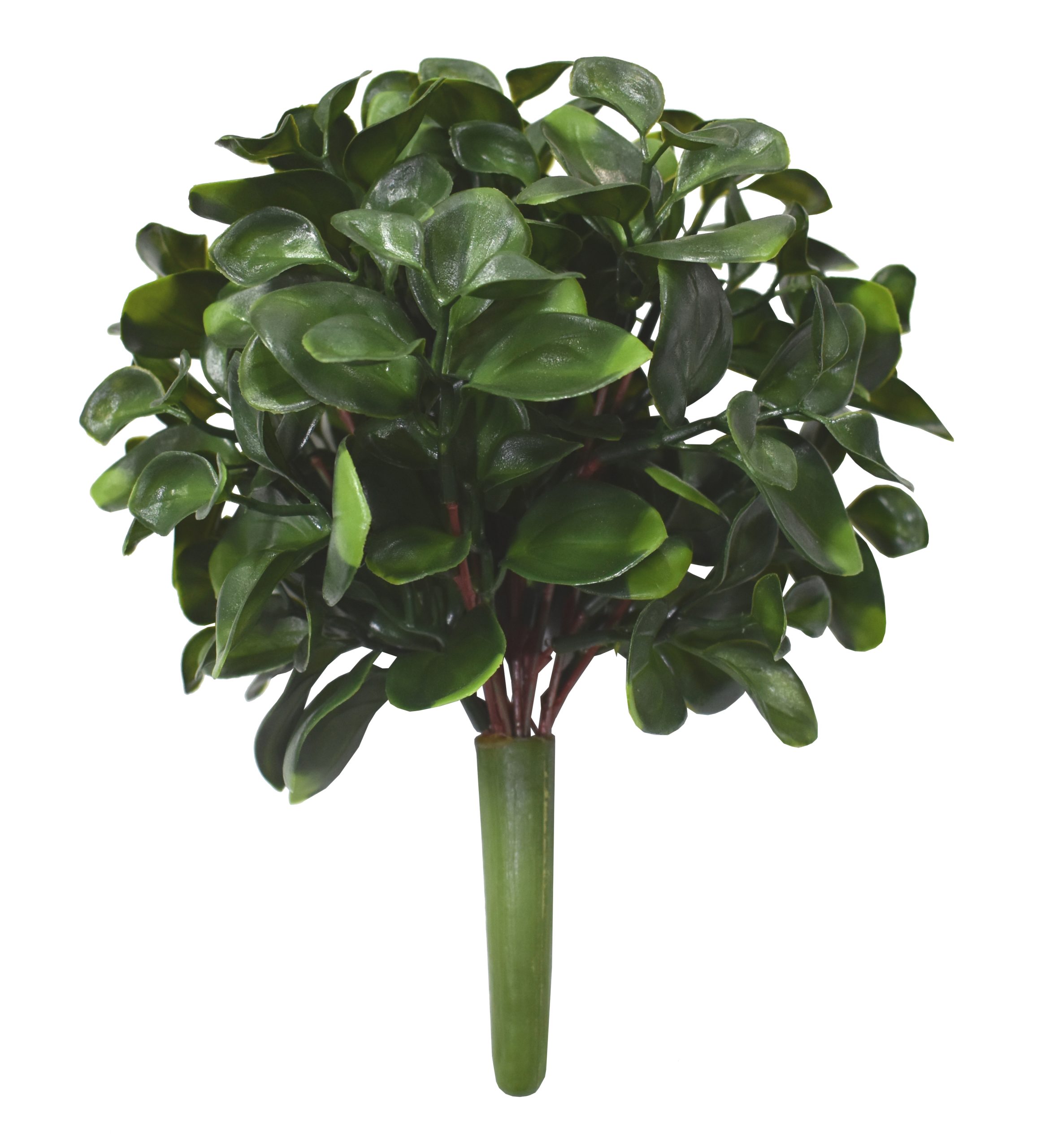 10″ UV Resistant Plastic Big Money Ficus Bush w/ 36Lvs.