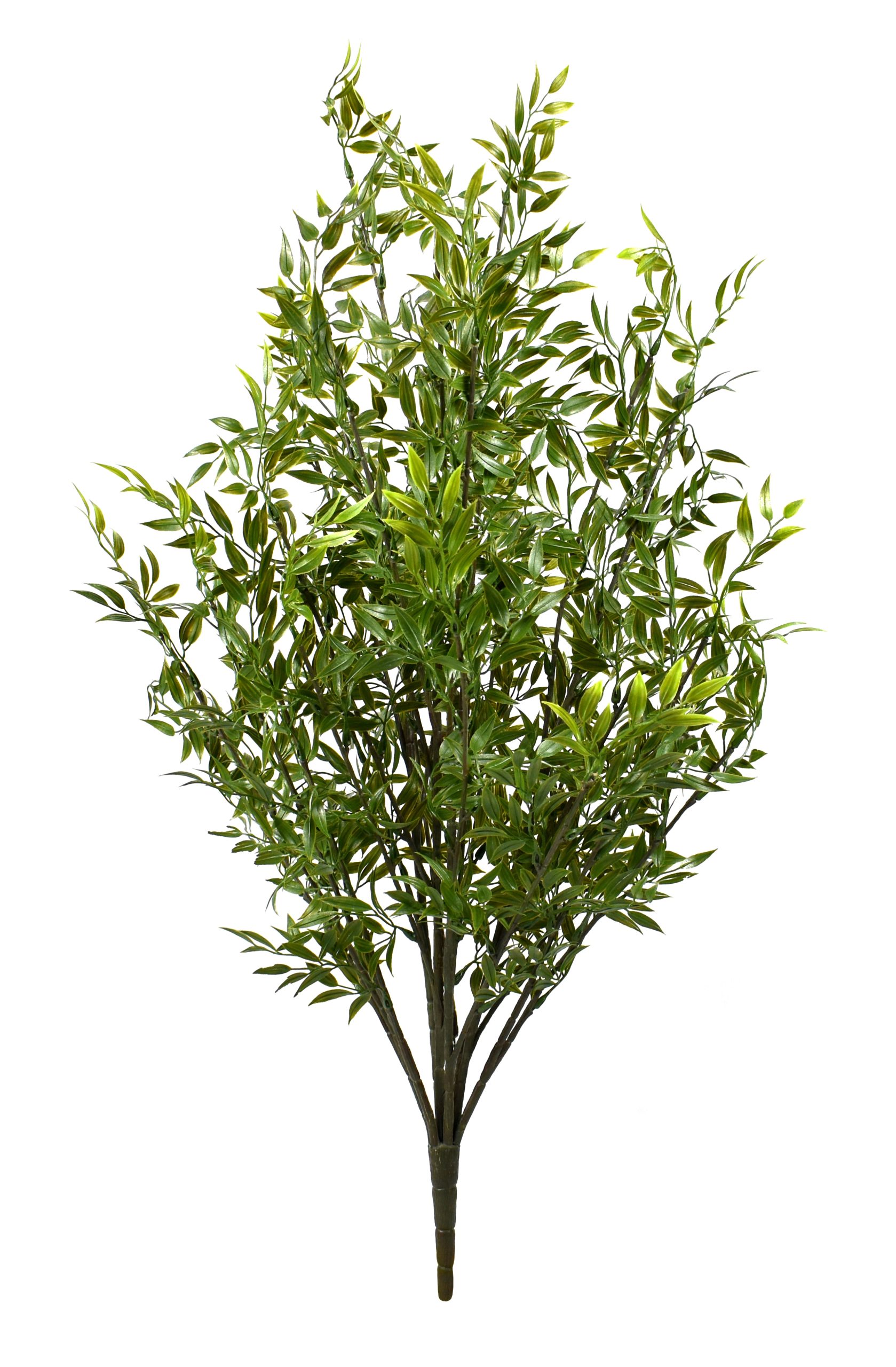 33″ UV Resistant Plastic Mini Ruscus Bush x8 w/180Lvs