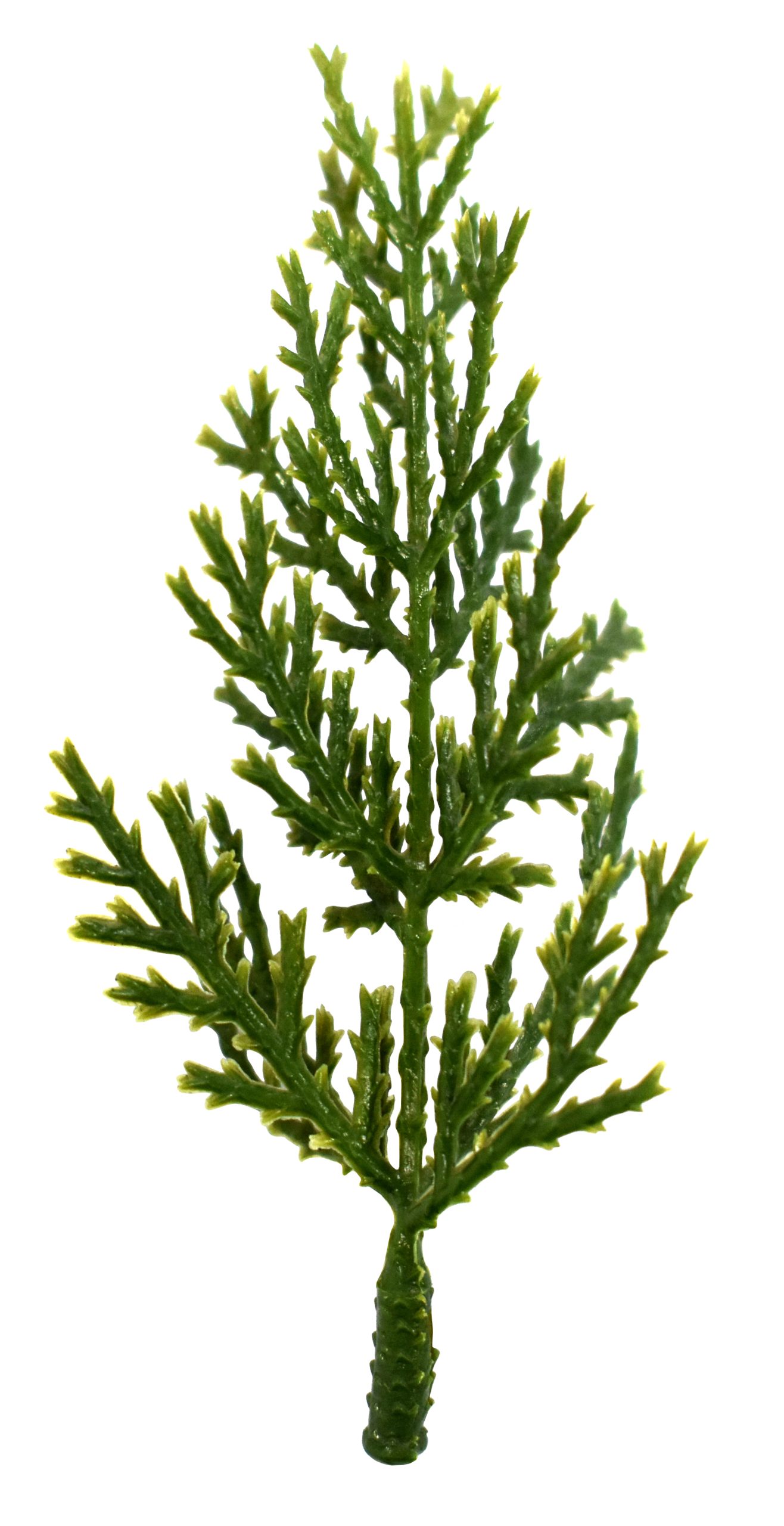 3.5″ UV Resistant Plastic Mini Cedar Leave-Top.