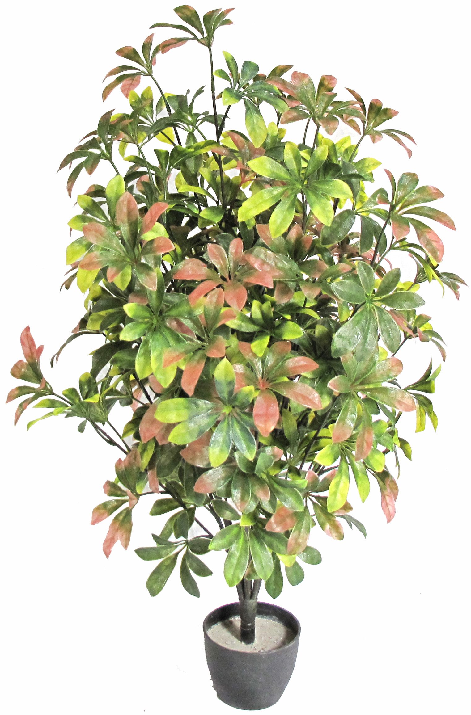 32″ UV Resistant Plastic Pawpaw Leaf Spray x8 w/ 180Lvs.