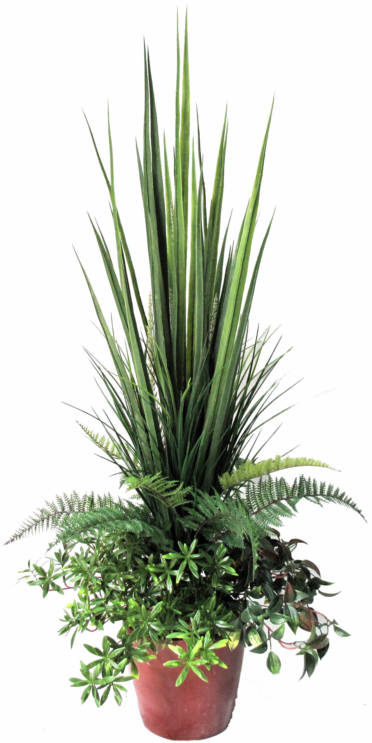 48” UV Resistant Plastic Assorted Grass Plant w/ 541lvs.