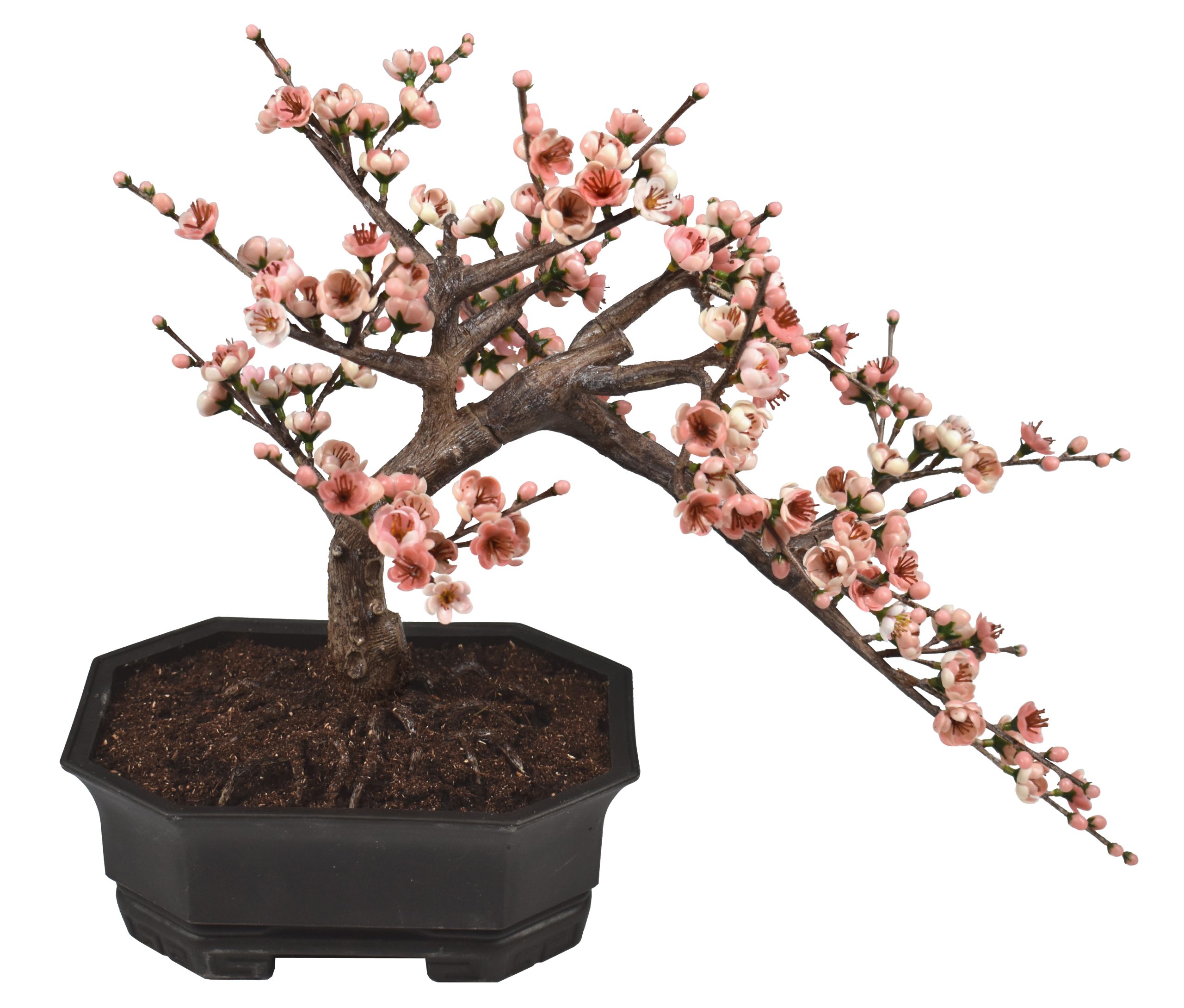 16″ Cherry Blossom Bonsai w/132Flowers w/79Berries