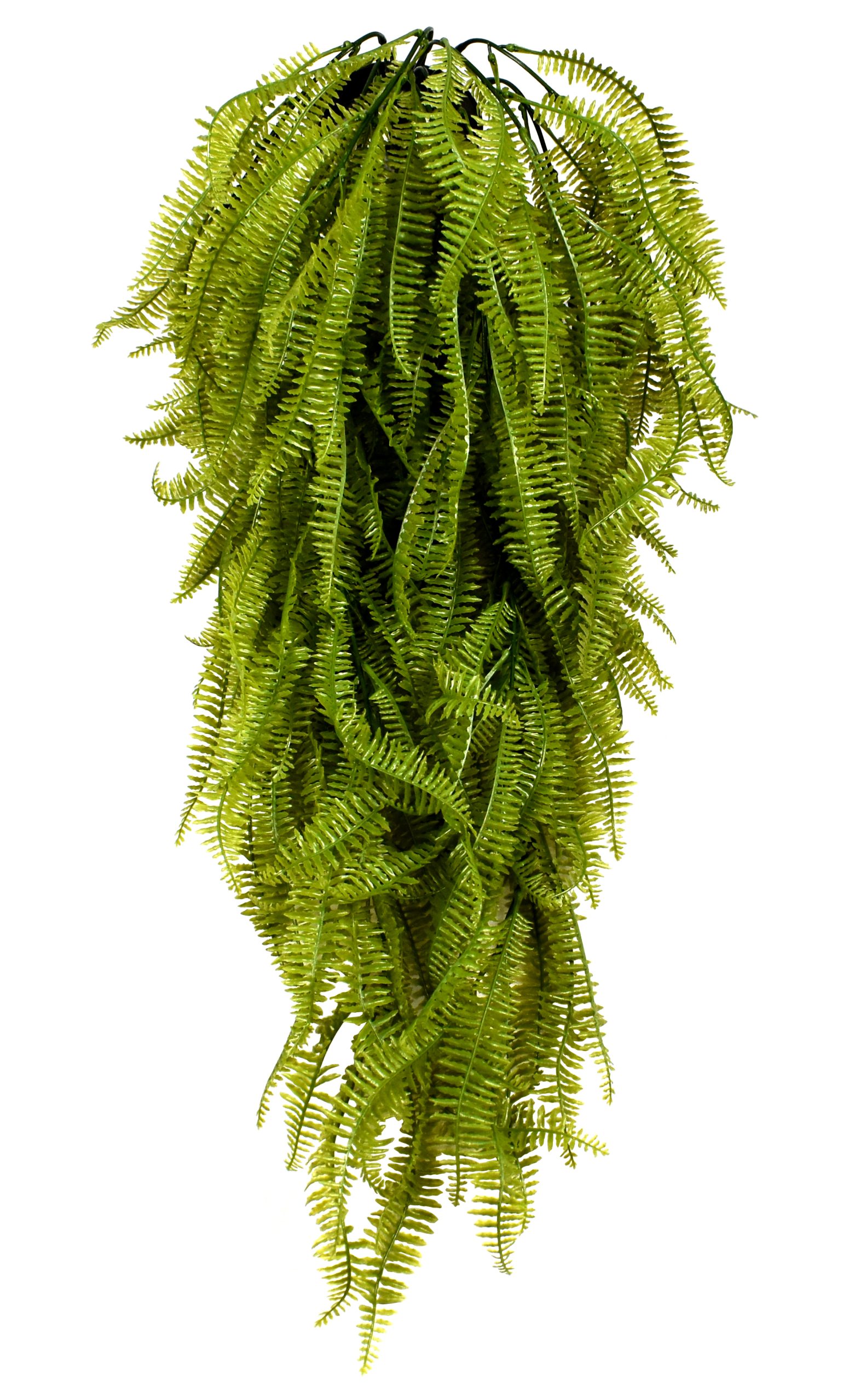 39″ UV Resistant Plastic Small Boston Fern Bush x13 w/211Lvs.
