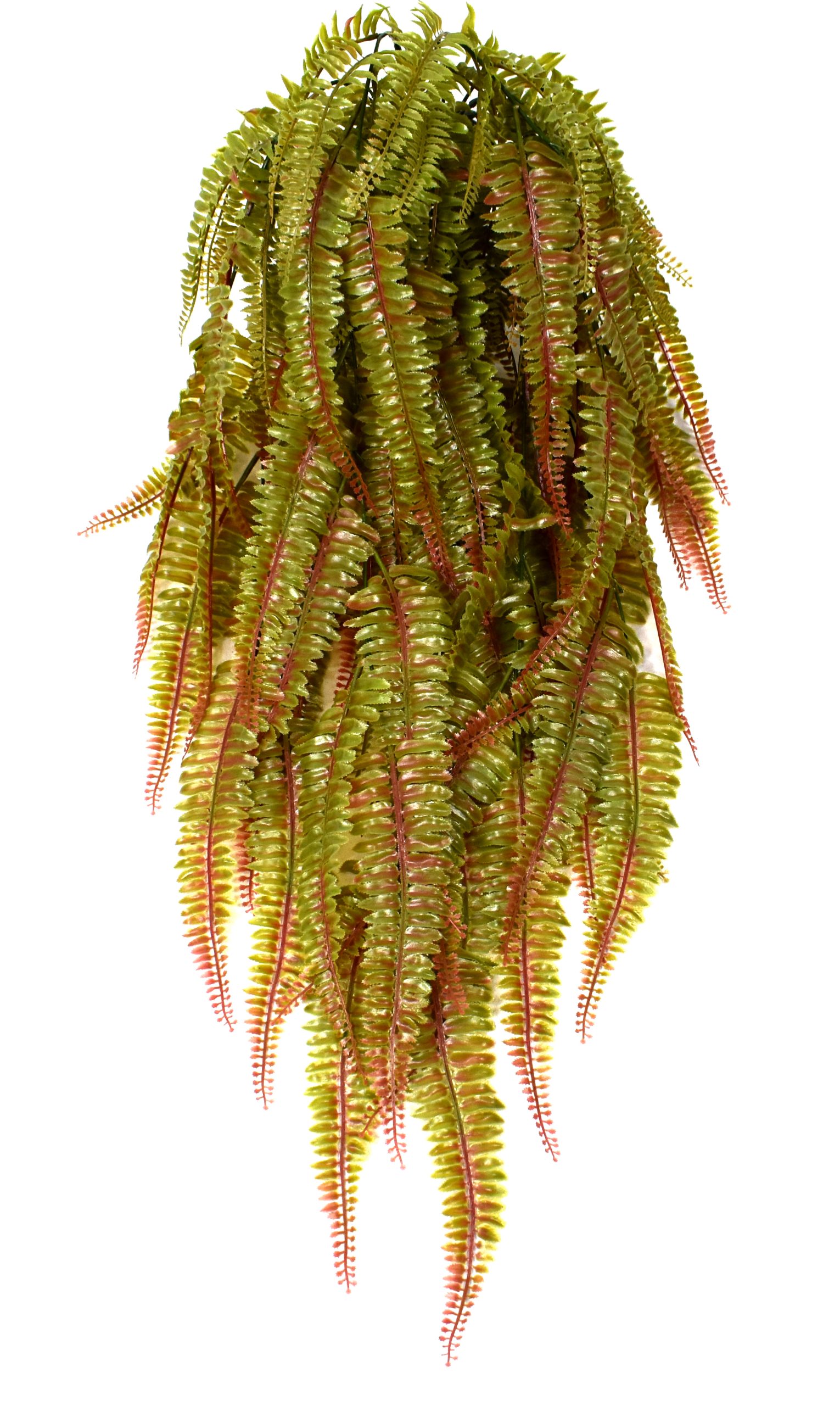 43″ UV Resistant Plastic Boston Fern Bush x13 w/98Lvs.