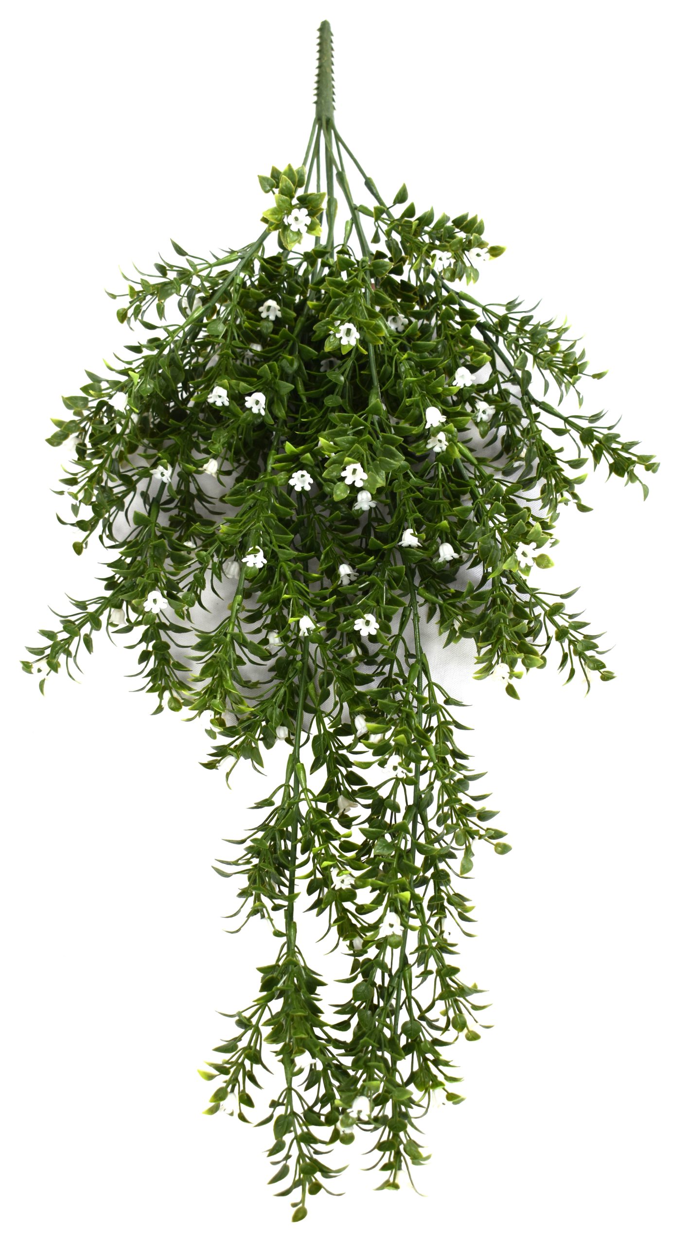 25″ UV Resistant Plastic Spindle Hedyotis Bush x8 w/106Lvs.106flowers.
