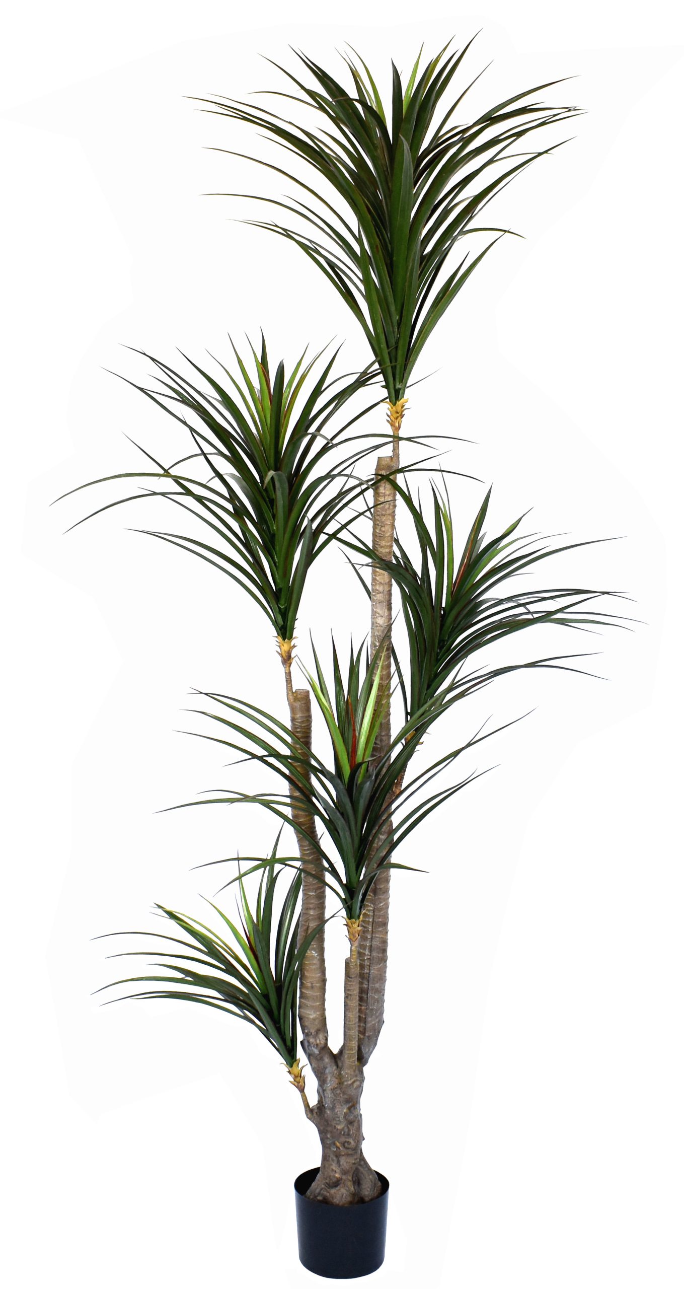 84″ UV Resistant Plastic Giant Yucca Tree x5 w/221Lvs.